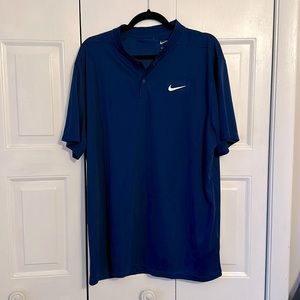 Men’s Nike blade collar golf polo - XL - dark blue